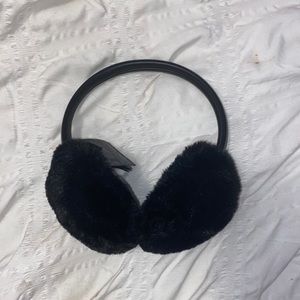Black ear muffs